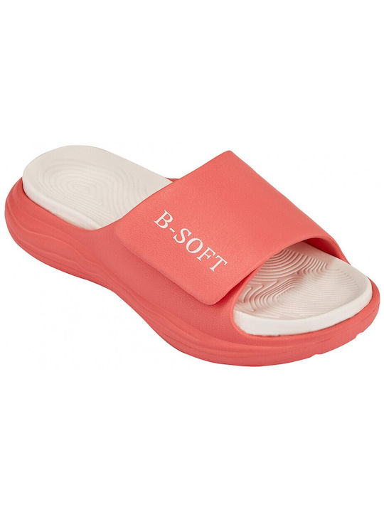 B-Soft Women's Flip Flops Pink