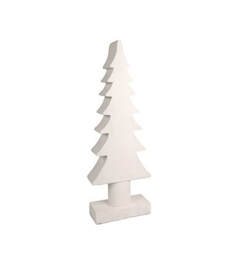Weihnachtsdekoration Baum Klassisch 81cm Weiß