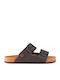 Herrensandalen in Braun Farbe