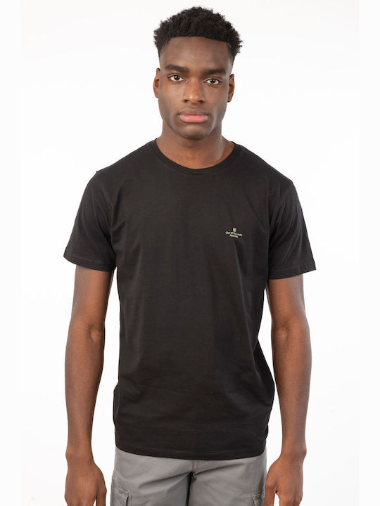 Rebase Herren T-Shirt Kurzarm Black