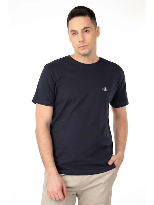 Rebase Ανδρικό T-shirt Κοντομάνικο Navy