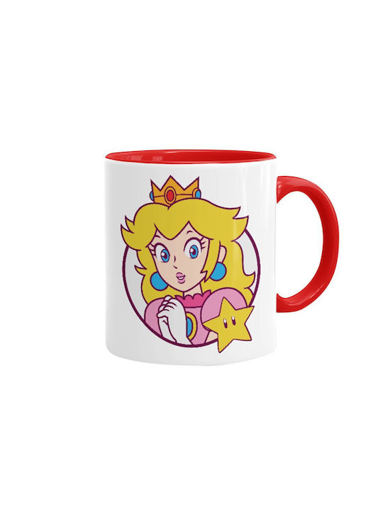 Koupakoupa Princess Peach Чаша Керамично Червен...