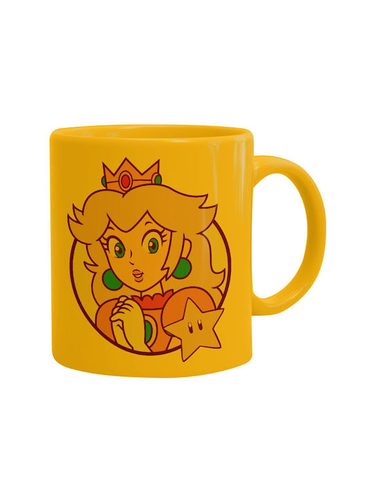 Koupakoupa Princess Peach Чаша Керамично Жълта ...