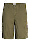 Jack & Jones Men's Shorts Cargo Olive Night