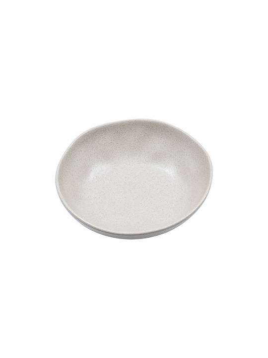 Estia Nordic Farfurie joasă Ceramică Bej cu Diametru 22cm