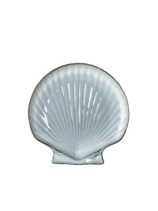 MSA Plate Shallow Ceramic Gray with Diameter 24cm