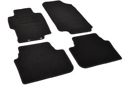 Rigum Set of Front and Rear Mats 4pcs from Carpet for Honda Accord Black