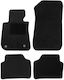 Rigum Set of Front and Rear Mats 4pcs for BMW Series 3 / E90 / E91 2004 2012 Black