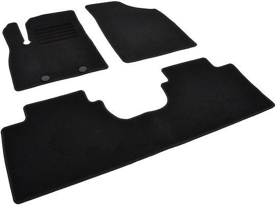 Rigum Front Mats 3pcs for Volkswagen T5 2020 Black