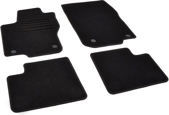 Rigum Set of Front and Rear Mats 4pcs for Mercedes-Benz ML / GLE Black