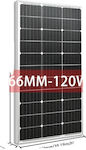 6151103128116 Monocrystalline Solar Panel 100W 970x530x30mm