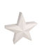 MSA Plastic Christmas Decorative Star 32x11x33.5cm White