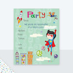 Fun Fashion Invitation 1pcs PR106