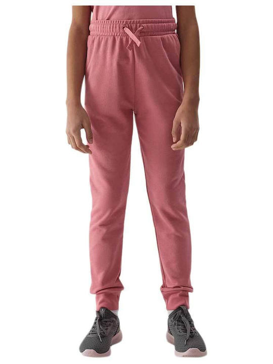 4F Παιδικό Παντελόνι Φόρμας Ροζ