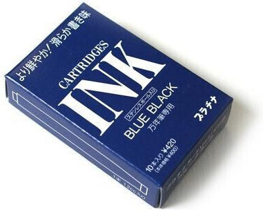 Platinum 10 Ανταλλακτικά Μελάνια για Πένα Μπλε 1.2ml
