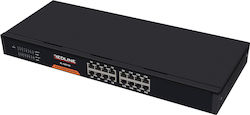 Redline RL-2016G Unmanaged L2 Switch with 16 Ethernet Ports