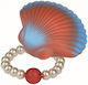 Moses Magic Mermaid Bracelet Mermaid Shell Red