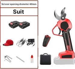 Pruning Shears Battery 36V with Maximum Cutting Diameter 40mm Set