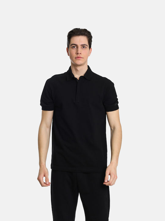 Paco & Co Ανδρικό T-shirt Κοντομάνικο Μαύρο