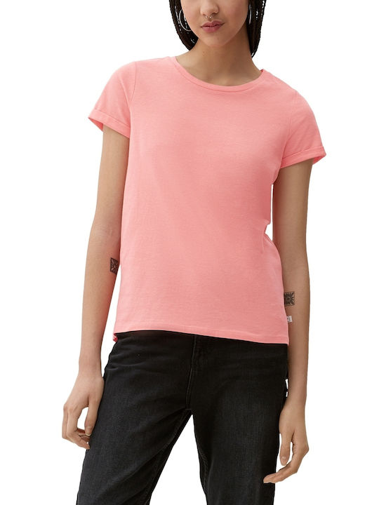 S.Oliver Damen T-Shirt Rosa