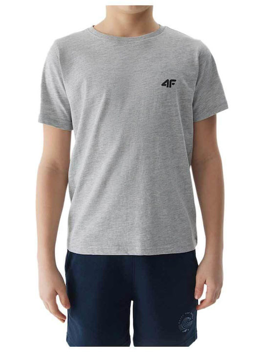 4F Kids' T-shirt Gray