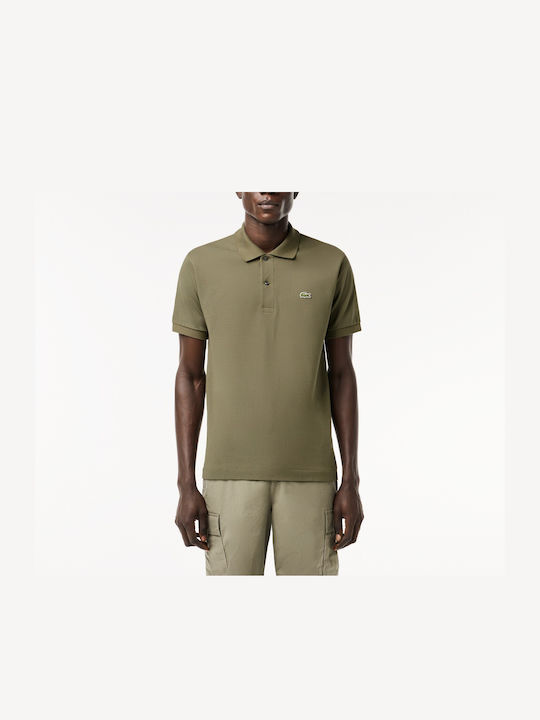 Lacoste Ανδρική Μπλούζα Polo Χακί