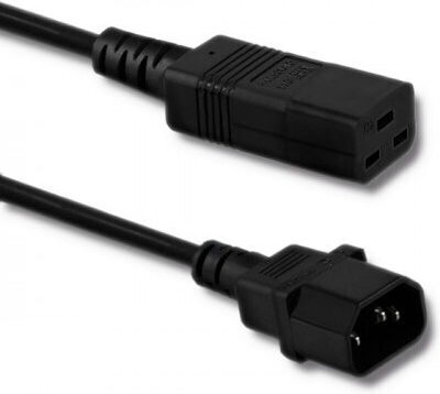 Qoltec 53990 Power Cable Ups C14/c19 2m