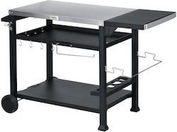 Outsunny 846-130V00BK Banca Pentru Grătar