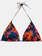 Women's Swimwear Triangle Rock Club Orchid Print Top Bikini Plus Size Lycra Swimwear