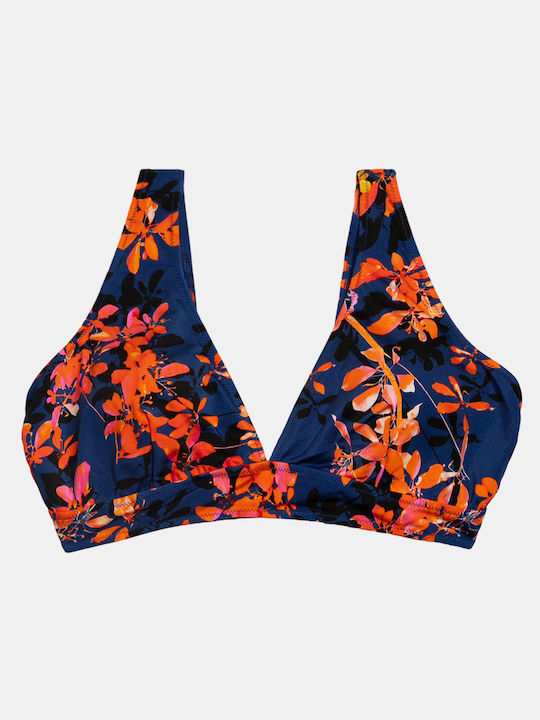 Γυναικείο Μαγιό Crop Top Rock Club Orchid Bikini Κρουαζέ Plus Size Lycra