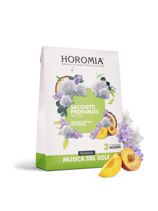 Horomia Fragrance Wardrobe Music of the Sun with Fragrance White Musk SC-HK-124 3pcs