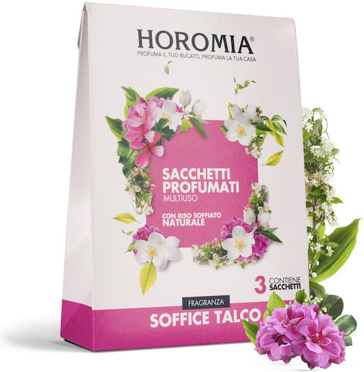 Horomia Ароматен за гардероб Soft Talc с аромат Жасмин SC-HK-116 3бр