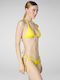 Triangle Bikini Top Yellow