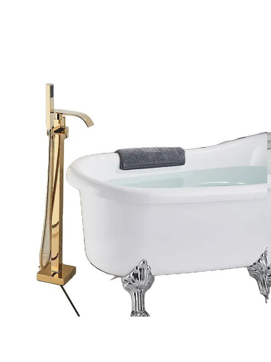 Mixing Bathtub Shower Faucet Gold