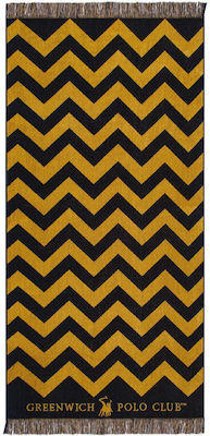 Greenwich Polo Club 3650 Beach Towel Cotton with Fringes 170x90cm.