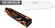 Tokisu Tokisu Μαχαίρι Santoku από Δαμασκηνό Ατσάλι 19.5cm
