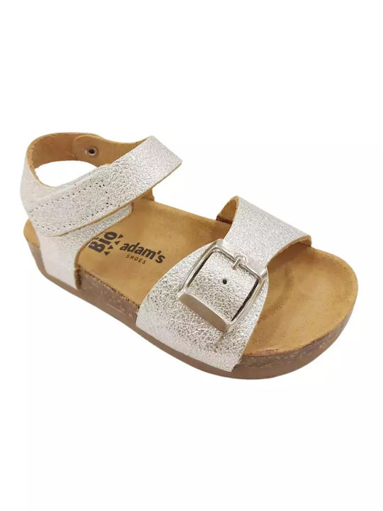 Adam's Shoes Παπουτσοπέδιλα Ασημί