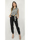 Only Women's Fabric Trousers Black