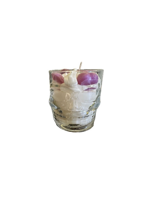 Candle Light Decorative Candle Purple 1pcs