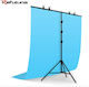 Fotohintergrund 200x260cm Blau
