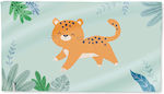 Saro Kids Beach Towel Green 160x90cm