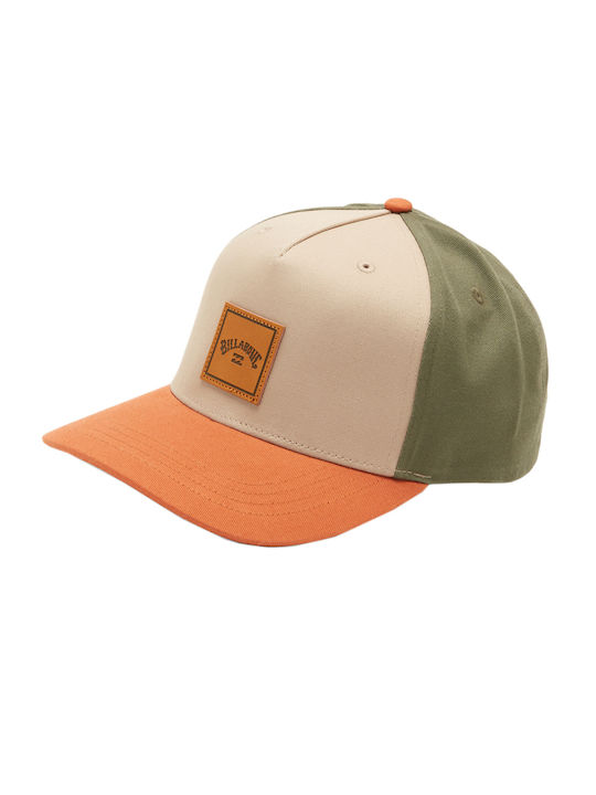 Billabong 'stacked' Jockey mit geradem Schirm Orange