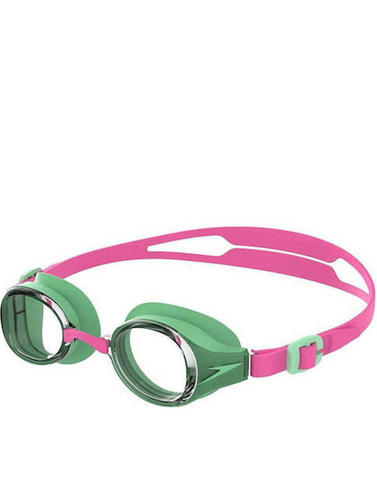 Speedo Hydropure Swimming Goggles Kids Green