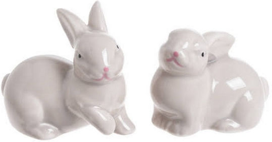 Ceramic Element decorativ pentru proiecte DIY Beige 2buc