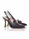Calliope Pumps mit Riemchen Schwarz