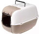 Ferplast Prima Cabrio Cat Toilet Closed with Fi...