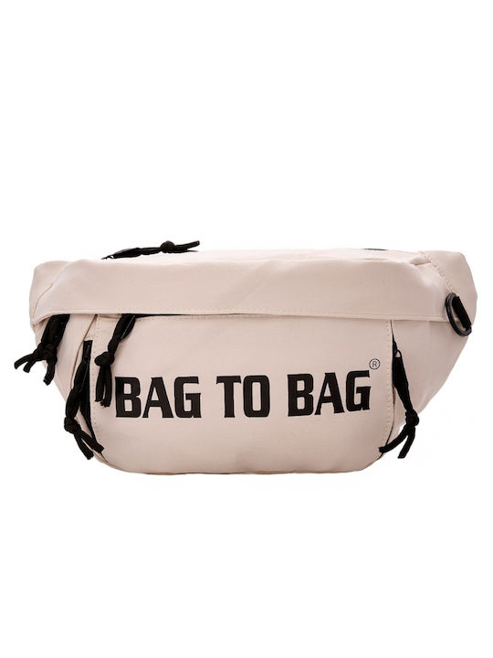 Bag to Bag Γυναικείο Τσαντάκι Μέσης Μπεζ