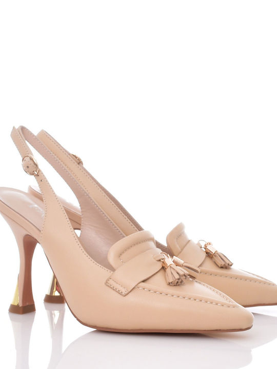 Favela Beige Heels