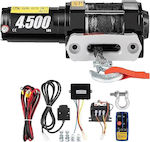 Electric 4x4 Car Winch with Towing Capacity 2041kg