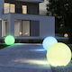 Green Blue Solarleuchte Ball mit Grün Licht 25cmx25cmx58cmcm